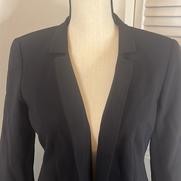 Eileen Fisher Silk Black Petite Blazer. Size 10P - Picture 3 of 13